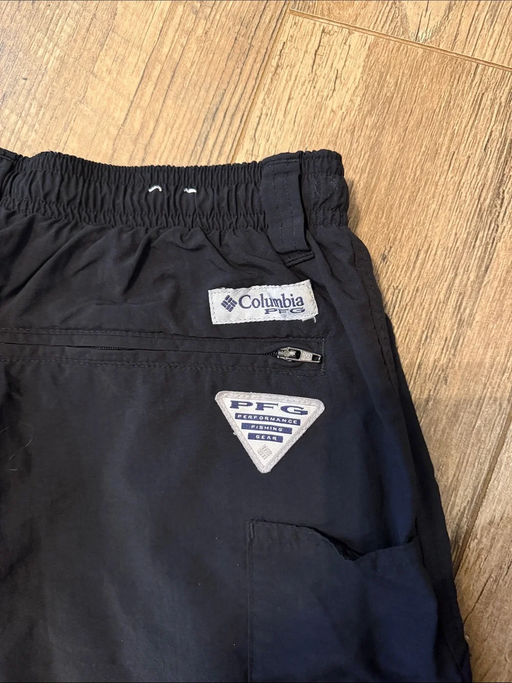 Columbia Black Men's Athletic Swim/Trail Shorts